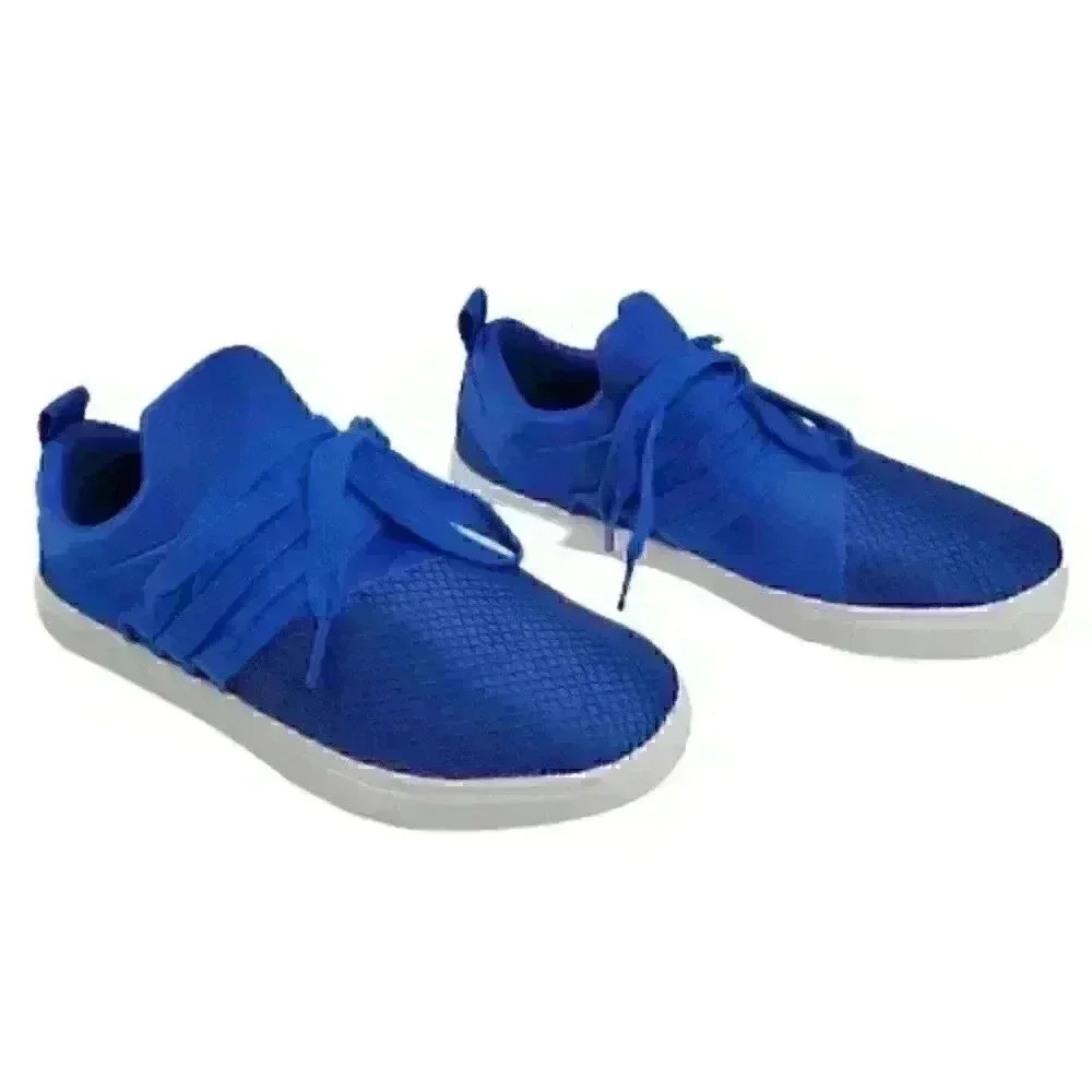 Brash Drea Women's Cobalt Blue Mesh Lace Up Fashion Sneakers Shoes Sz6/7…